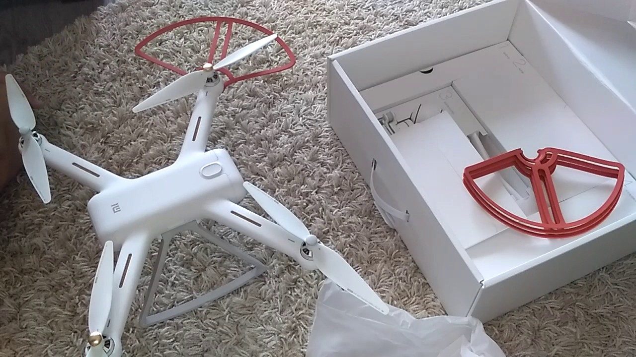 Xiaomi mi drone 4k. Распаковка