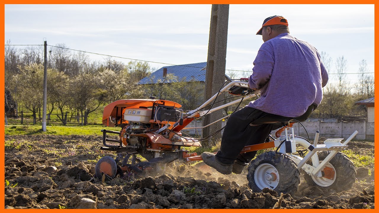 La FREZAT cu Motocultorul 918kacc și Navigator 99 Ruris - TEST INEDIT pe ARĂTURĂ de tractor.