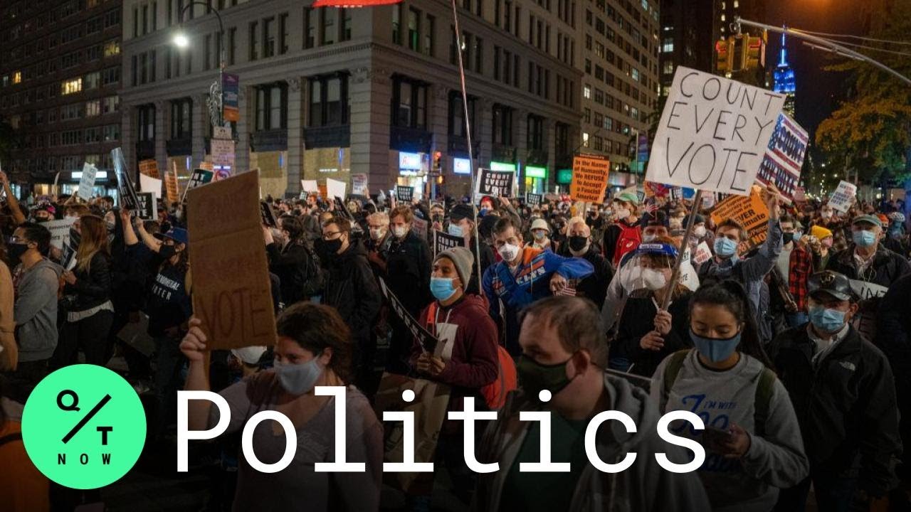 New York Protesters Demand Every Vote Counted