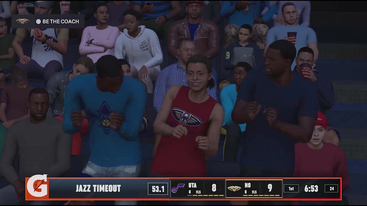 NBA 2K26 Pelicans rebuild year 8 game 61 pelicans Jazz