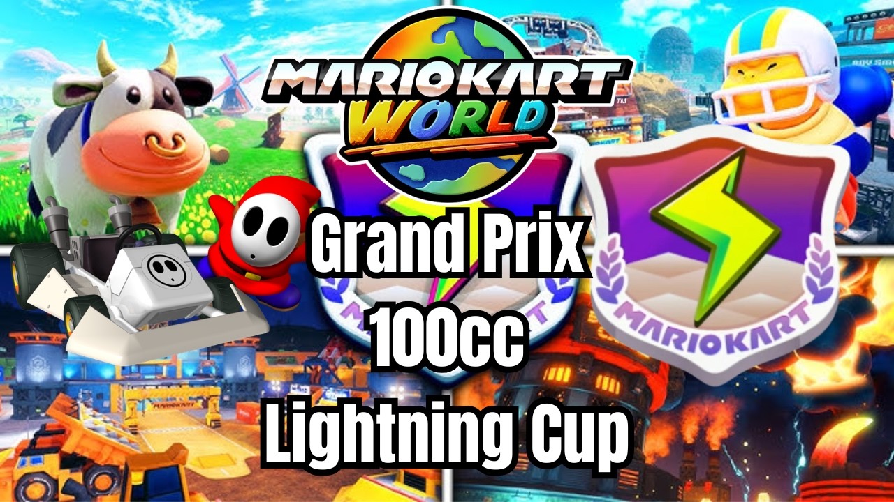 Mario Kart World Nintendo Switch 2: Lightning Cup