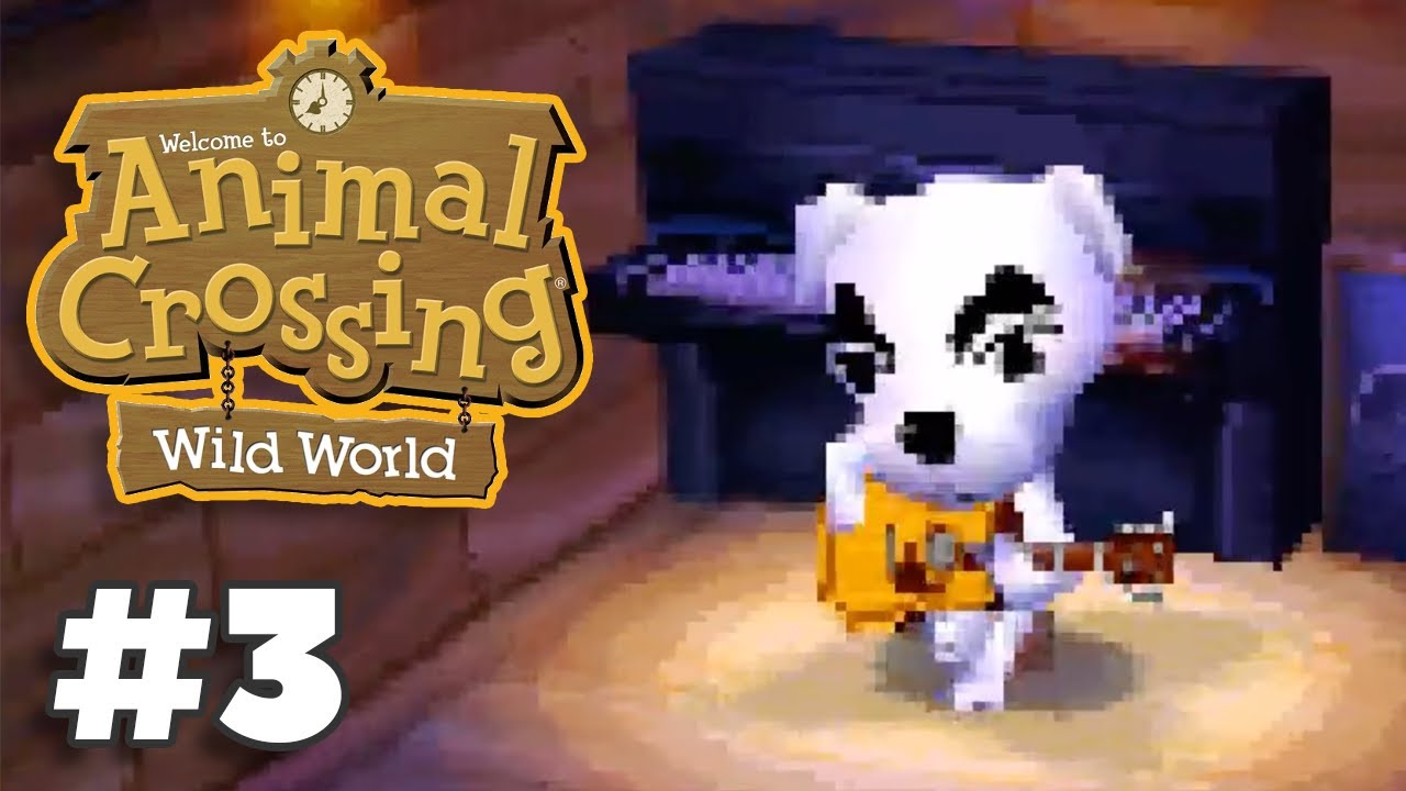 Animal Crossing Wild World: Первое шоу К.К. Слайдера (Let's Play, эпизод 3)