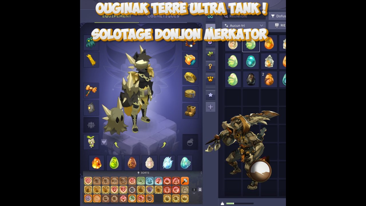 Solotage donjon MERKATOR en OUGINAK TERRE CaC gros tank 12/6 !