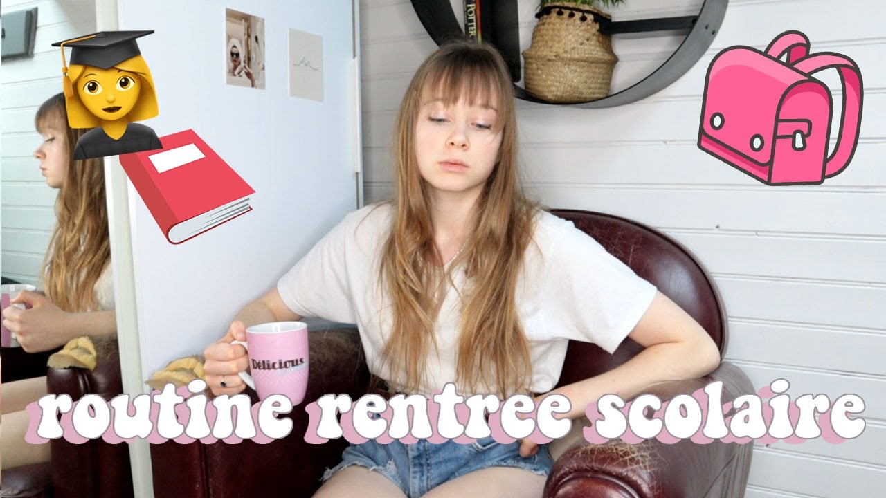 ROUTINE VEILLE + JOUR DE LA RENTREE ( lycée & back to school vibes)