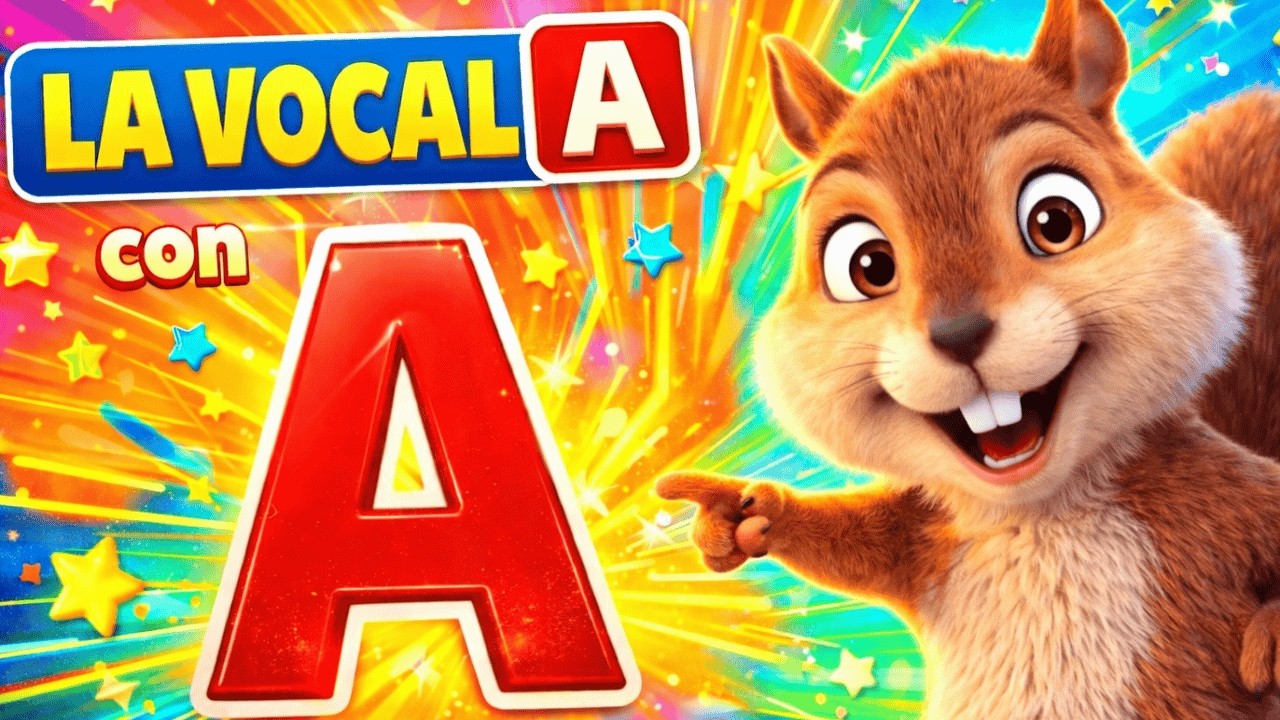 Las Vocales A E I O U  | La Vocal A 🅰️  | Video Infantil