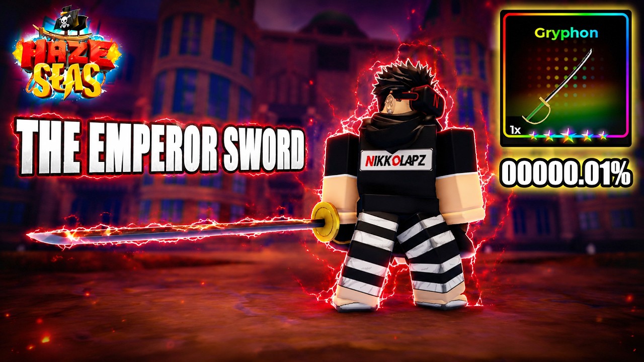 Gryphon The Emperor's Sword! PVP and etc.... Haze Seas