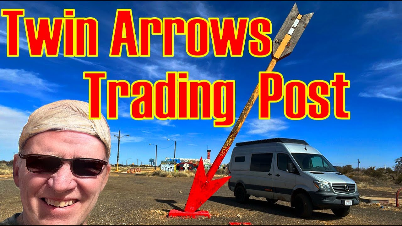Route 66 Twin Arrows Abandoned Trading Post
