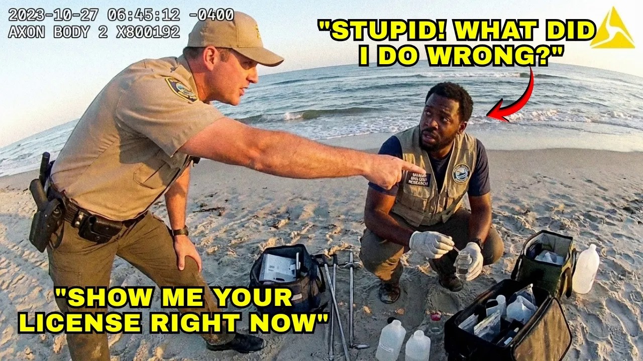 Cop Demands Black Fisherman Show License at Beach —He s Marine Biologist, Florida Born, Costs $ ...