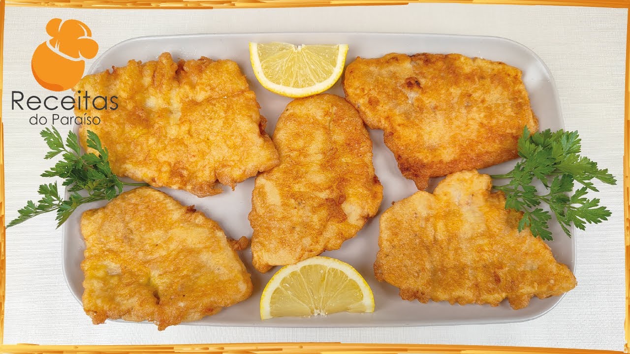 FILETES DE PESCADA (receita fácil e prática para o dia a dia) |🍎Receitas do Paraíso