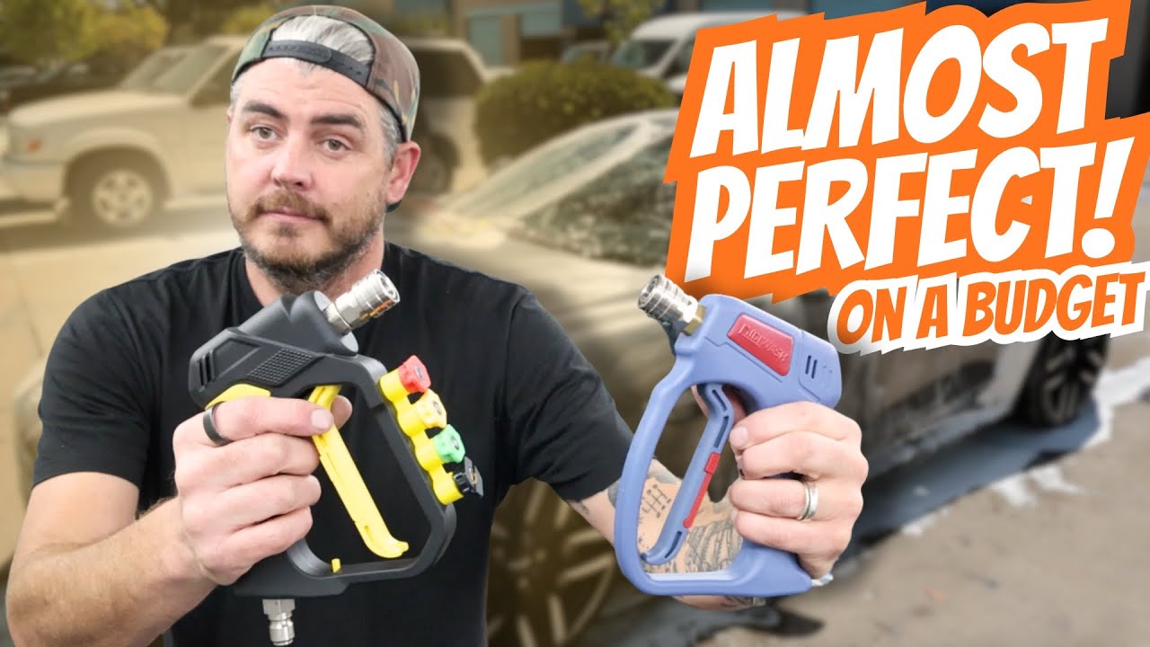 Best Pressure Washer Guns on a Budget! $40 pressure washer gun upgrade