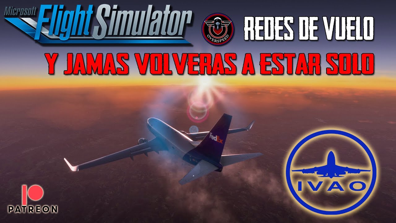 Con las redes de vuelo ya nunca estarás solo ahí arriba: Vuelo completo en IVAO con el 737 de PMDG