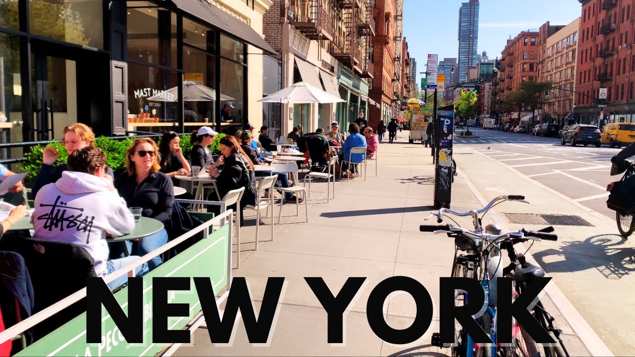 Walking Tour NYC 🗽 Upper West Side (Columbus Avenue)