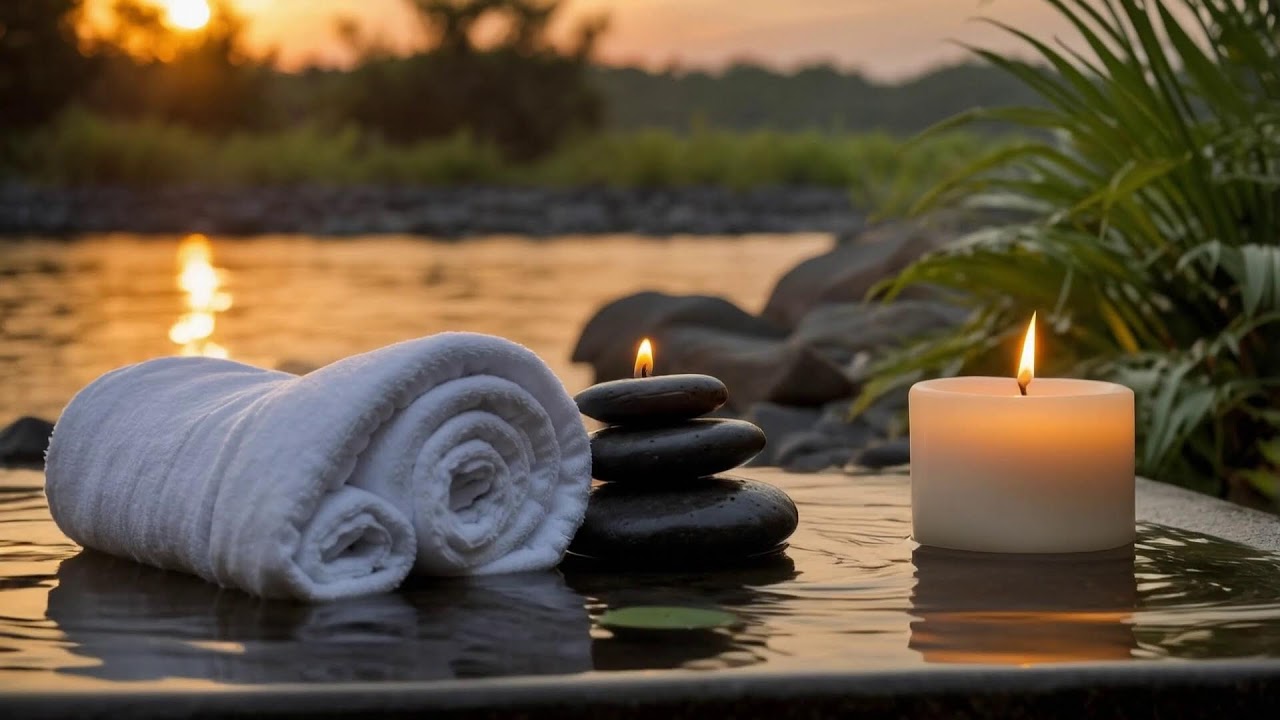 Relaxing Spa Music 💐 Stop Overthinking Tonight, Deep Stress Relief & Insomnia Healing Piano 4