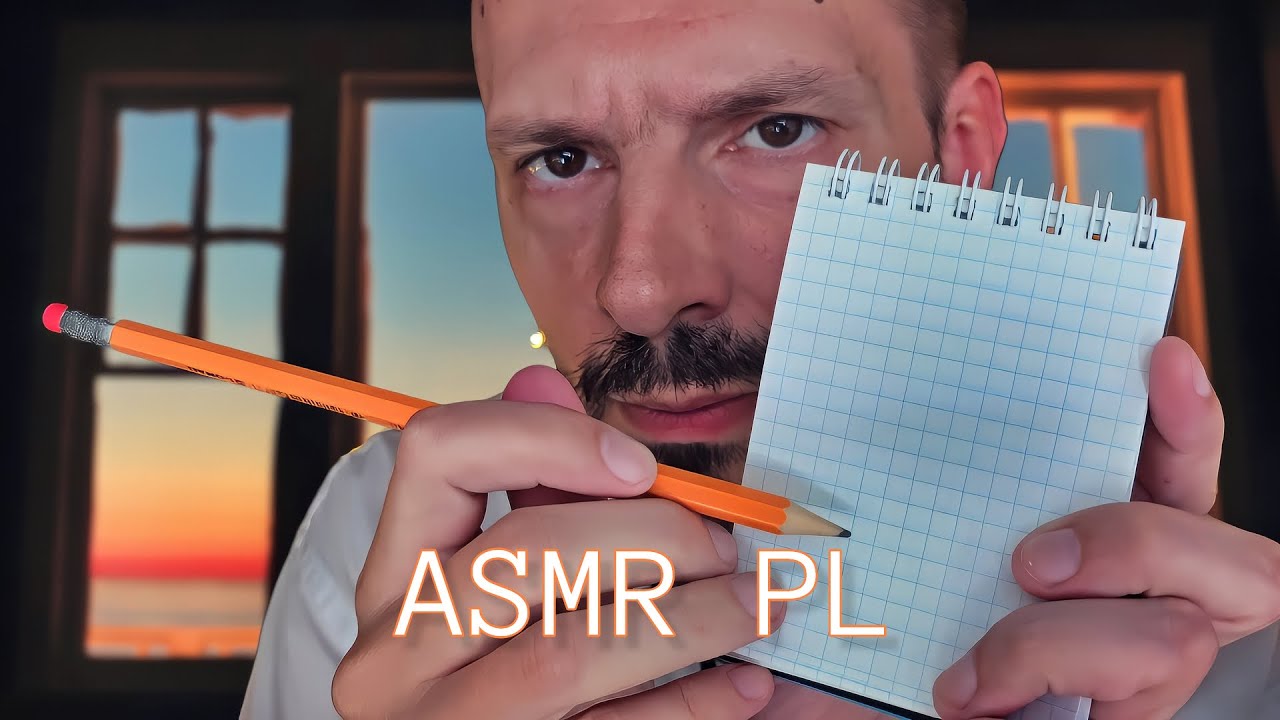 Szkicuję Cię. ASMR po polsku. Relaks Wieczorową Porą