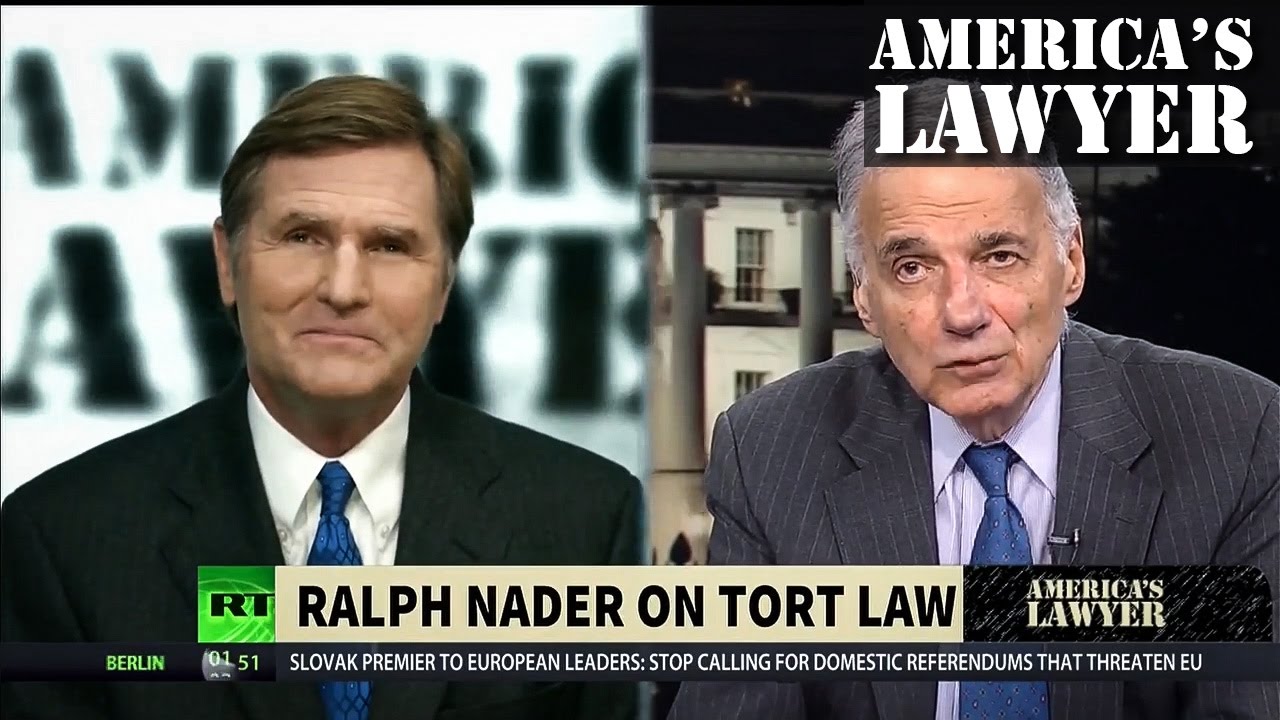 Pap & Ralph Nader: The Corporate Plot To Destroy Your Legal Rights