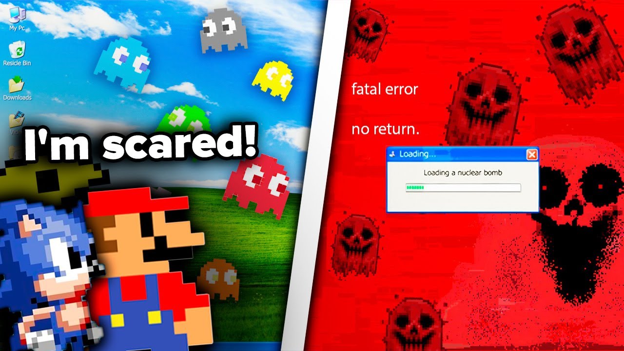 Pac-Man Virus, but Sonic & Mario want to play