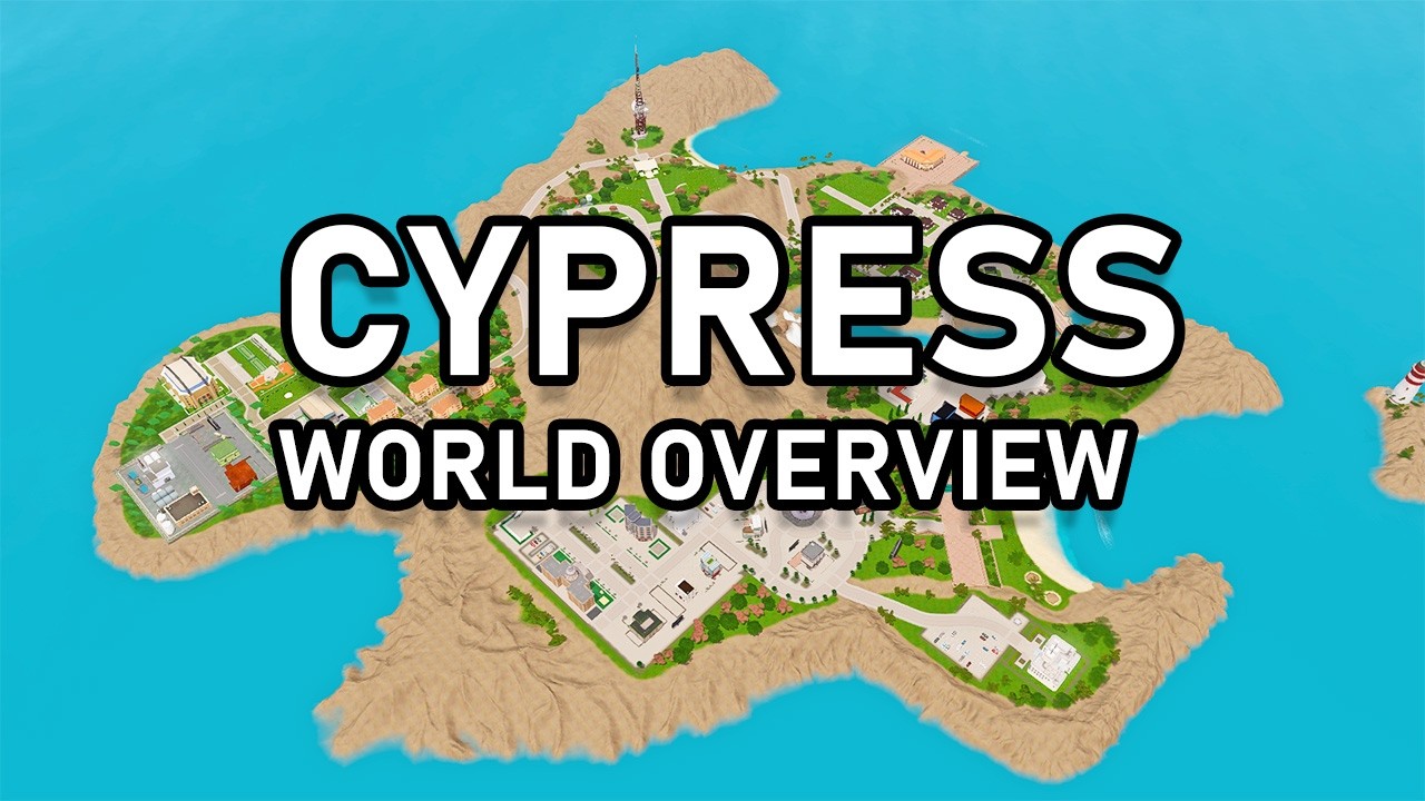 ZUPEŁNIE NOWY ŚWIAT! Przegląd świata Cypress do The Sims 3