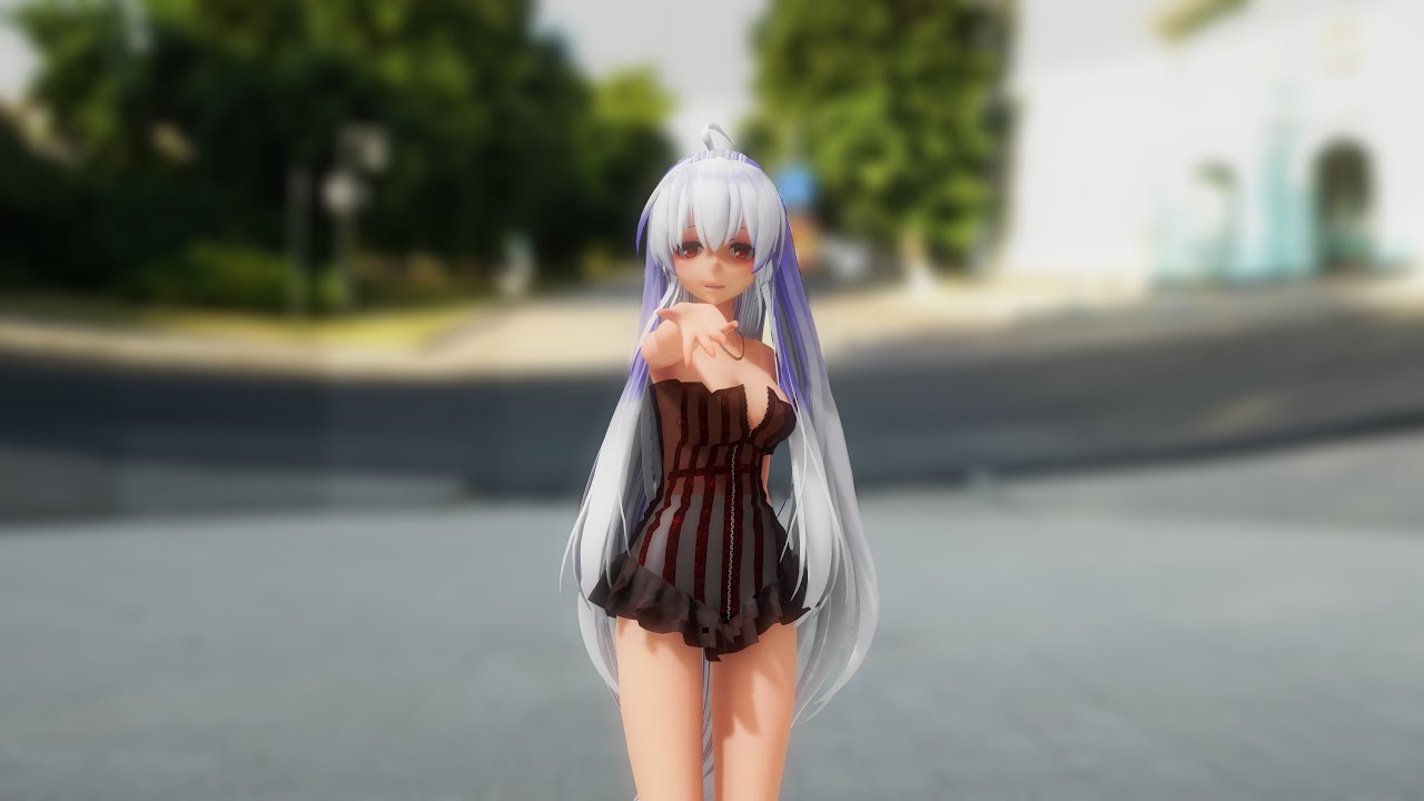 【 MMD 】 夜に駆ける / Haku / 4k60p