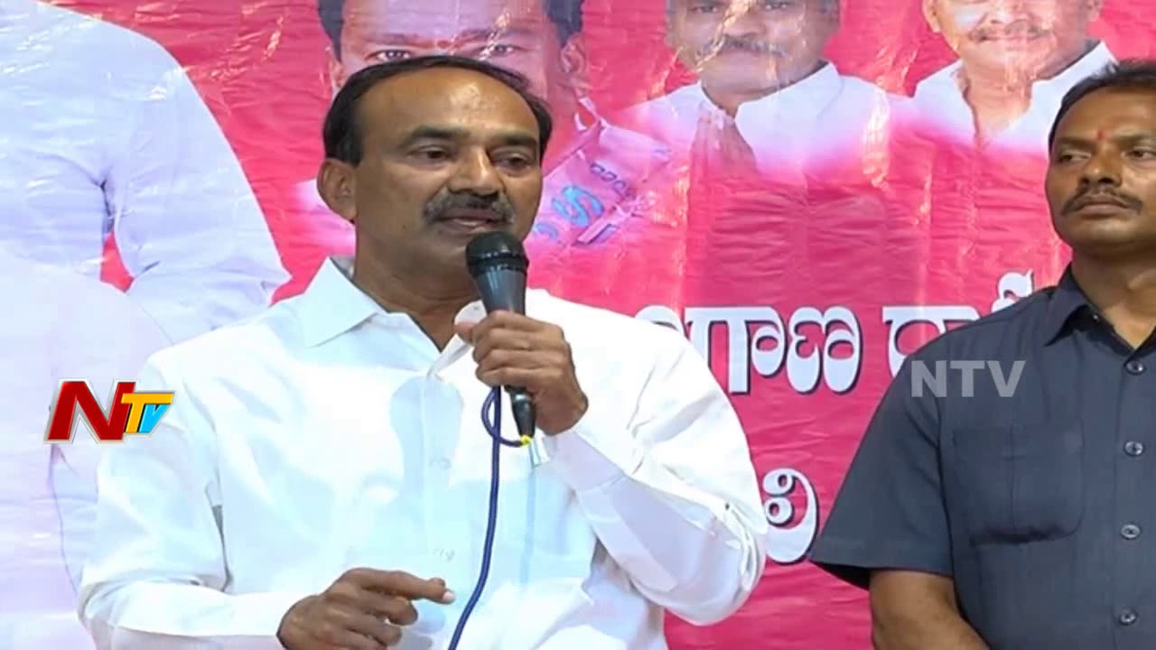 Etela Rajendar Fires on Congress Party Leaders | NTV