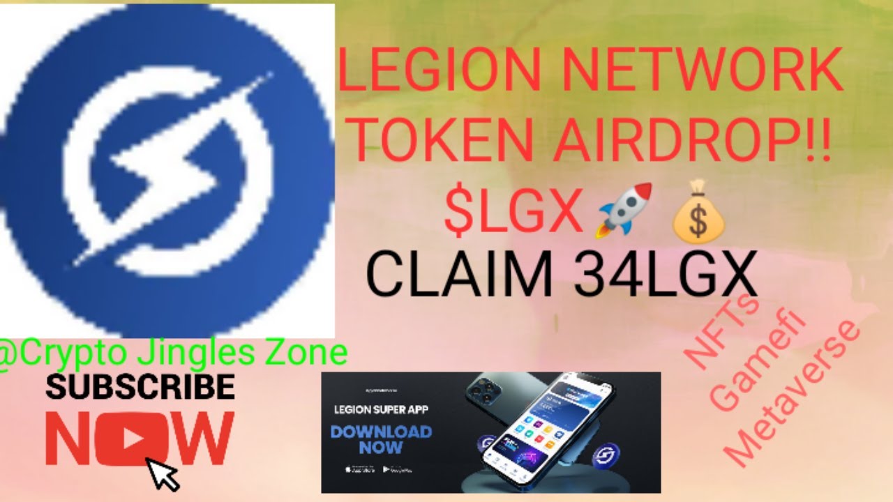 HOW TO CLAIM $LGX TOKEN ;  THE NATIVE TOKEN OF LEGION NETWORK 🚀🚀