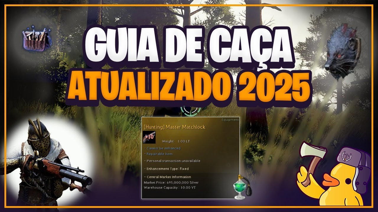 Black Desert - Guia de caça atualizado! O melhor KK/H da lifeskill!