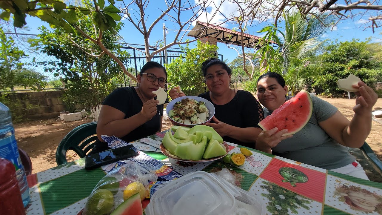 Ese fue  nuestro almuerzo rico 😋