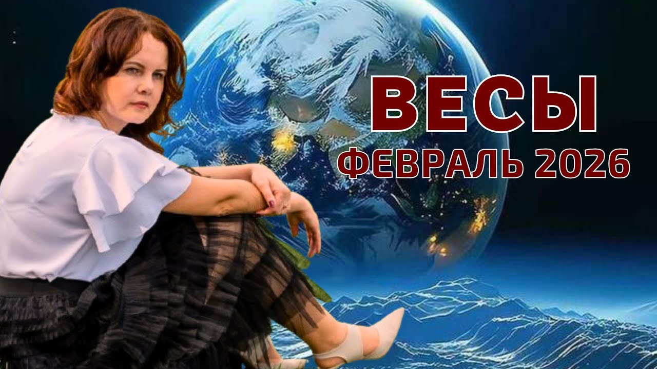ВЕСЫ - ГОРОСКОП НА ФЕВРАЛЬ 2026г. от МАРИНЫ ЯРОШУК