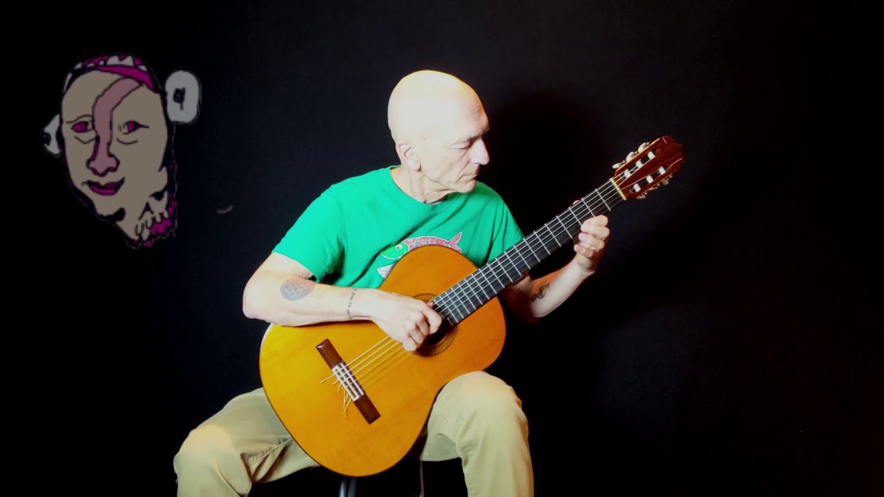 Happy Birthday Song 12 variations for classical guitar by Dean Zimmerman w special GIF star guests