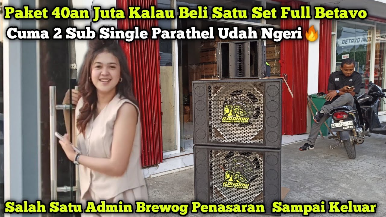 Admin Brewog Sampe Penasaran,,Cuma 2 Sub Box Parathel 18inch Tapi Suaranya Sudah Semantap Ini😱