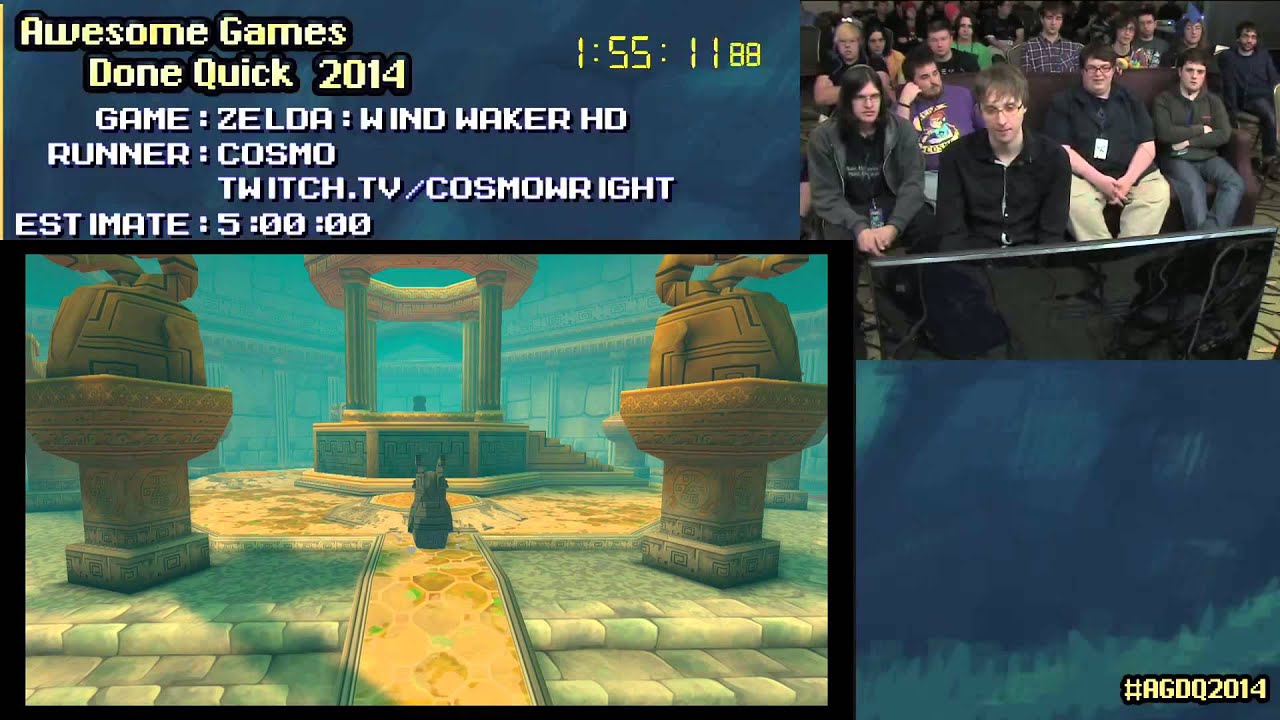 Legend of Zelda: The Wind Waker HD :: Live SPEED RUN (4:35:29) by Cosmo #AGDQ 2014