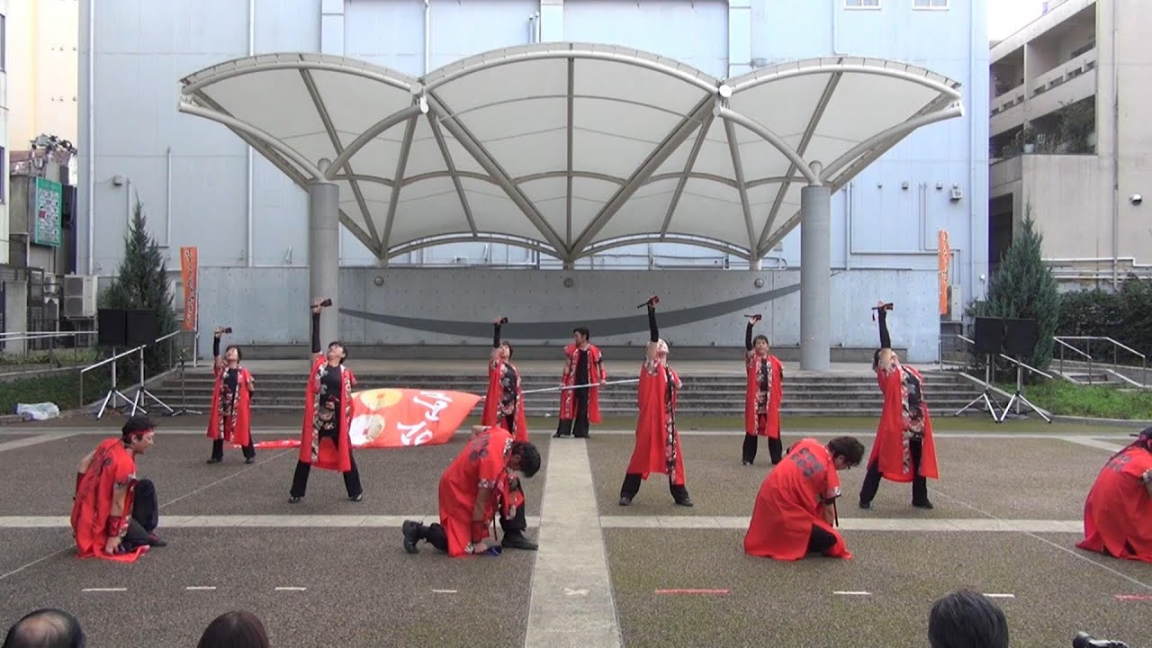 蔵王よさこい花実咲 @ みちのくYOSAKOIまつり (元鍛冶丁公園会場) 2016-10-09T16:35
