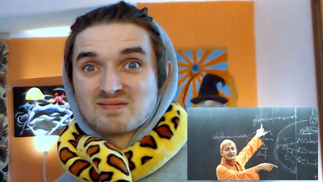 Swami lecture = instant mind is mush for Ely | swami sarvapriyananda 'Who Am I?' Q&A reaction!