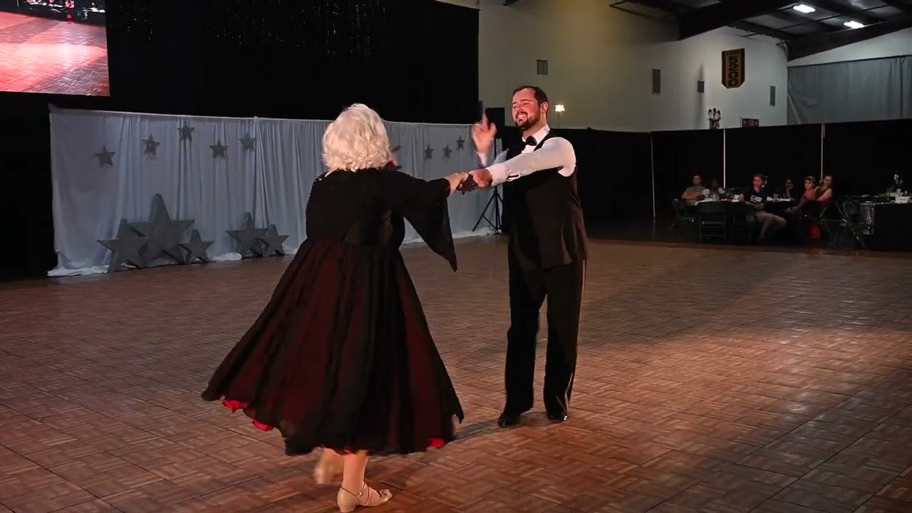 DWTK 2025 | Donna Chappell & Andrew Davis (Pro Dancer) dancing a Foxtrot to Sixteen Tons