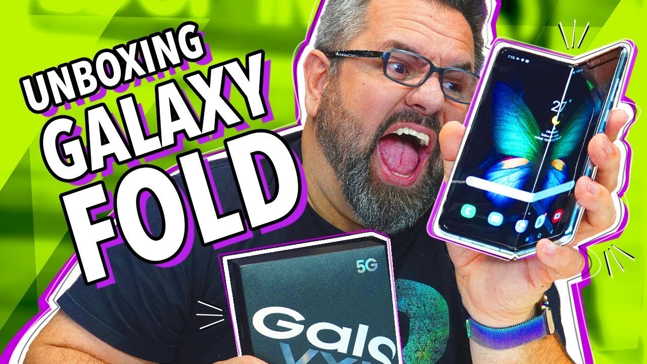 GALAXY FOLD: UNBOXING!