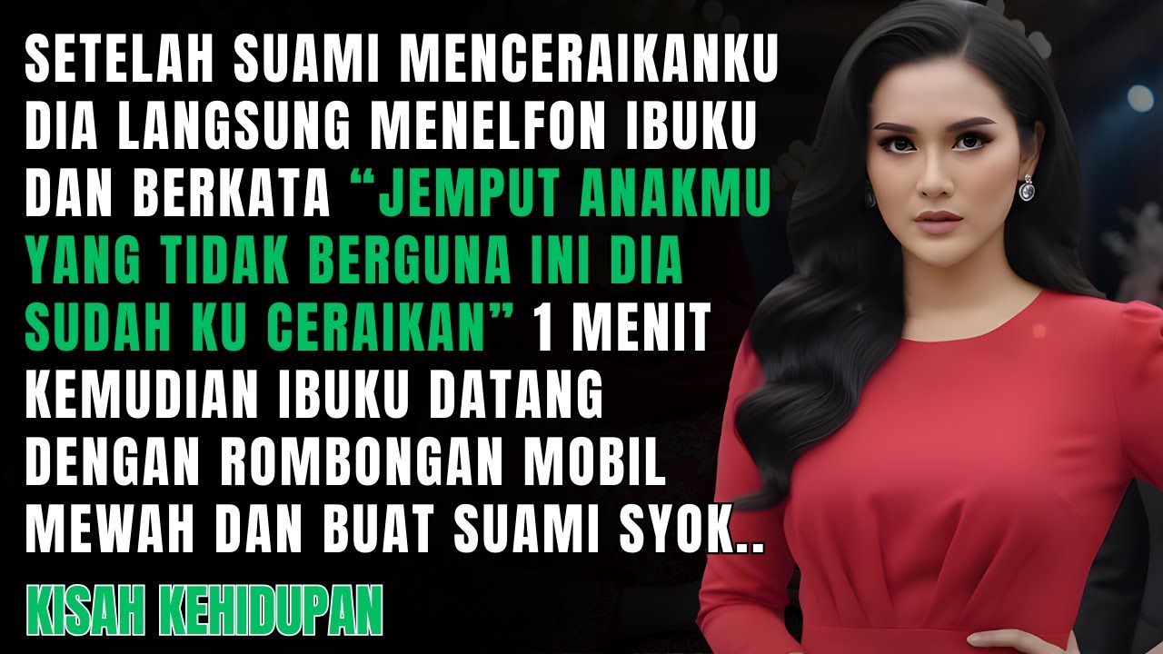 STELAH DICERAIKAN SUAMIKU MENELFON IBUKU UNTUK SEGERA MENJEMPUTKU, SAAT IBUKU DATANG DIA SYOK KARENA