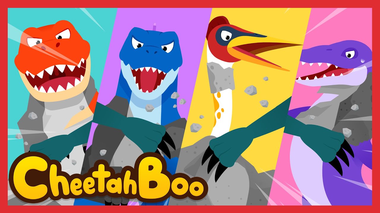 No way, no way, you won’t get us! | Ultimate Dinos | Nursery rhymes & Kids Song | #Cheetahboo