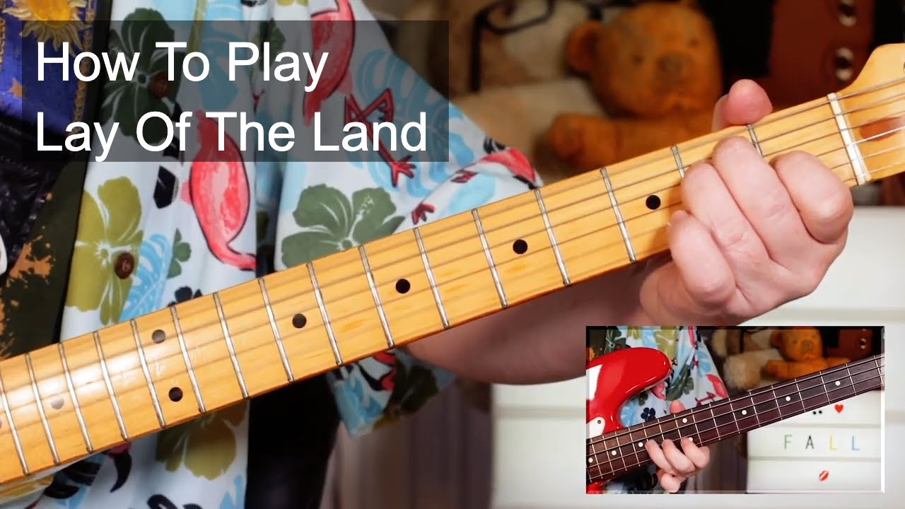 'Lay Of The Land' The Fall Guitar & Bass Lesson