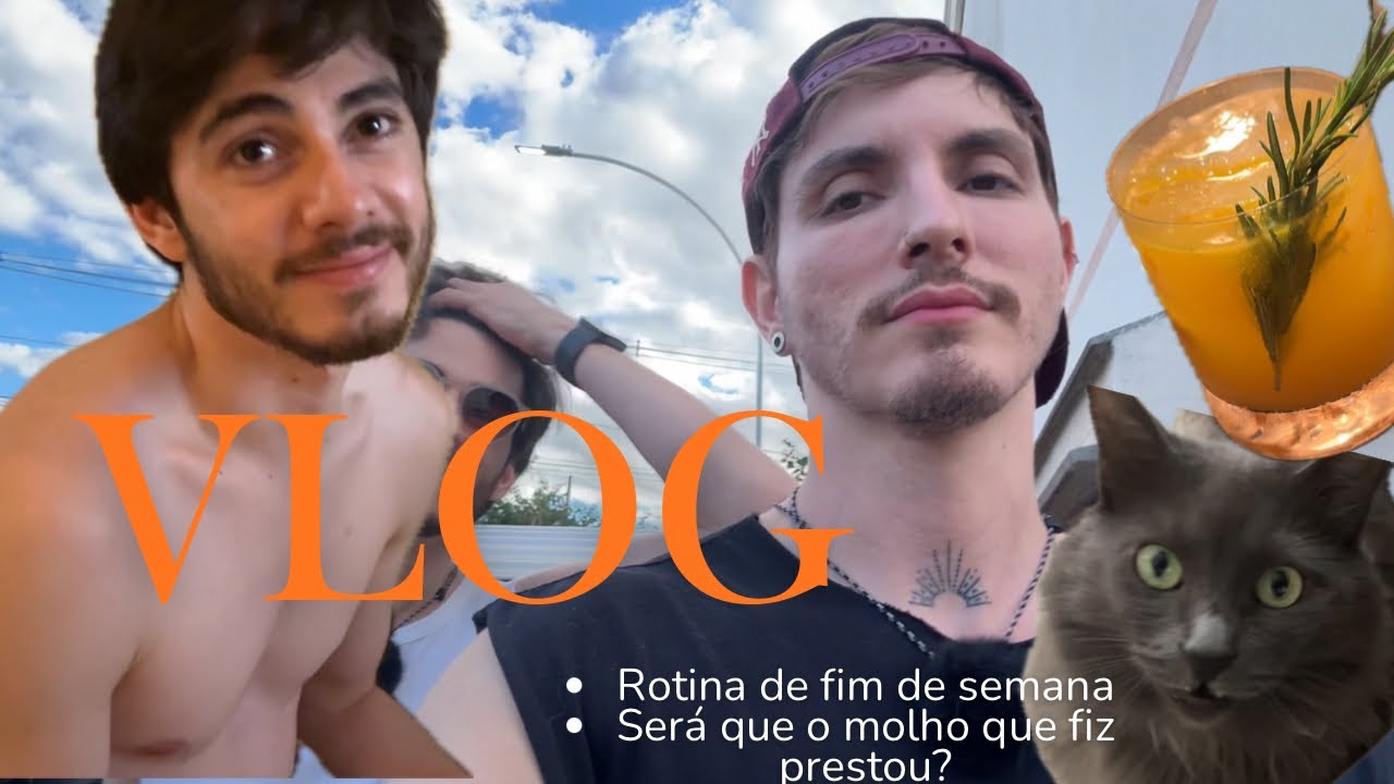 VLOG -  fim de semana, supermercado, comidas 