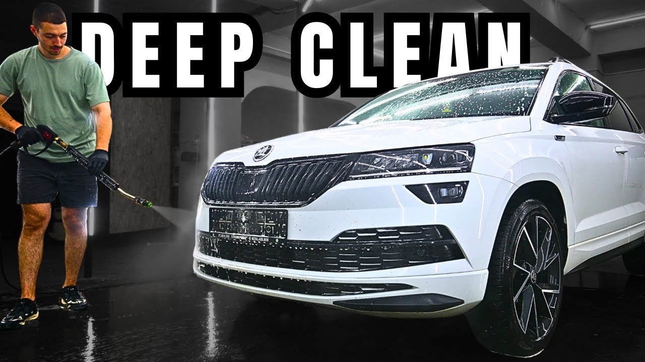 Dirty Skoda Karoq Interior & Exterior Deep Clean - Car Detailing