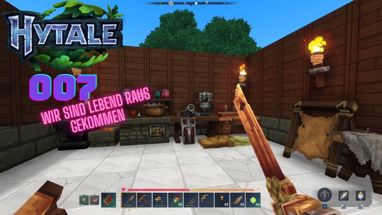 Hytale 007 Wir sind Lebend raus gekommen