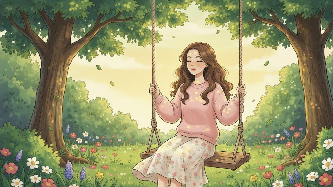 Summer in the countryside / Orange and sweet Strawberry | Living Ghibli Style 