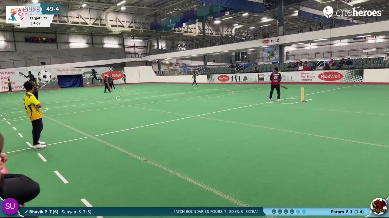 SuperStrikers vs Dragons | CPL Season 3(League Matches) | Live - Edmonton (Alberta) Millenium Place