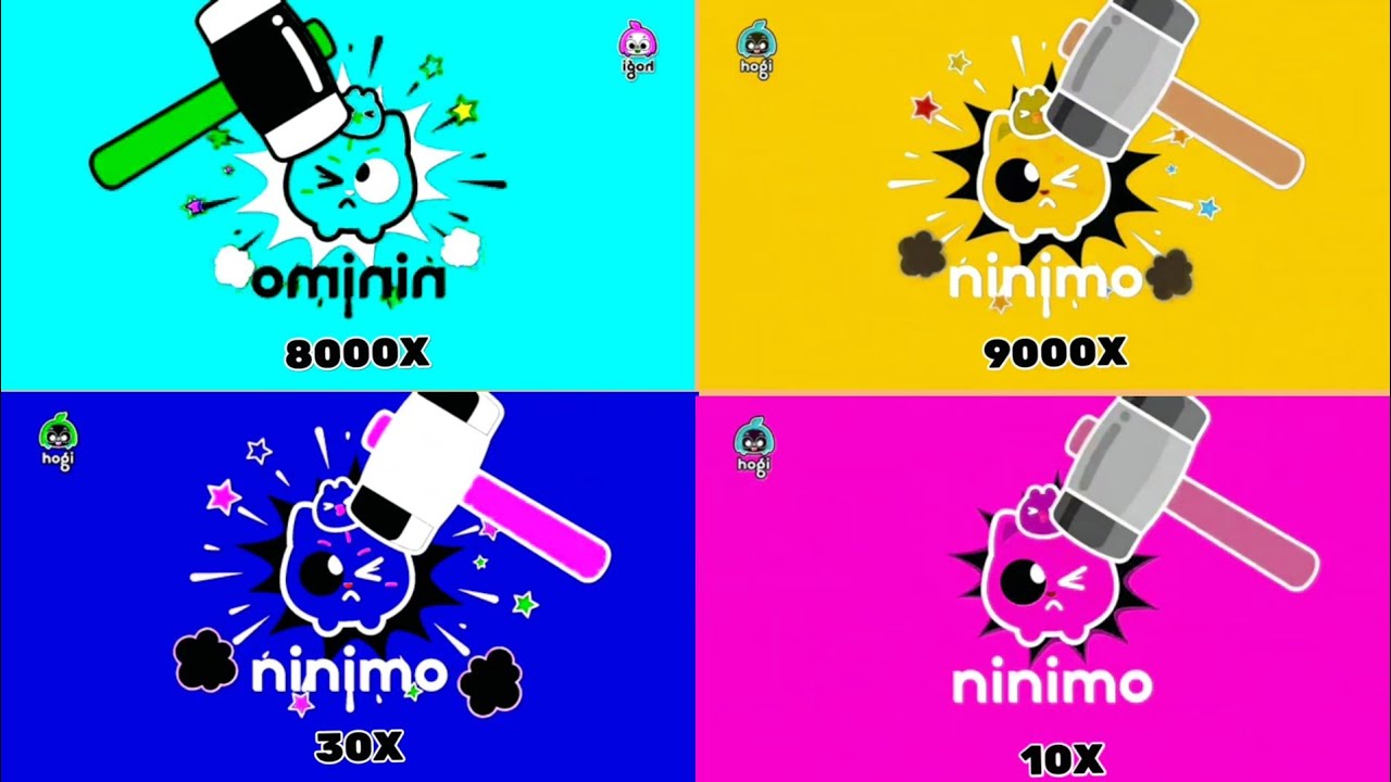 NINIMO BHOOSH Gets Hammered?! 😨 RARE Klasky Csupo 2001 Logo