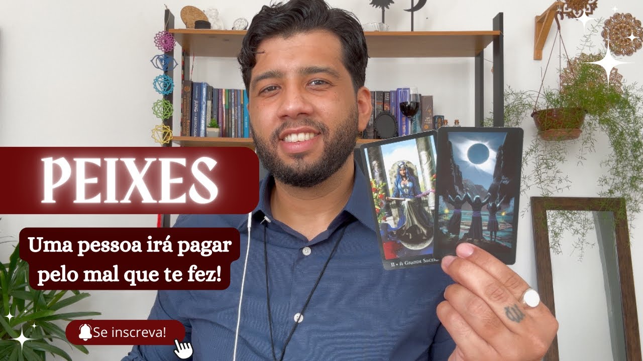PEIXES 💥 UMA PESSOA IRÁ PAGAR PELO MAL QUE TE FEZ! EXU NA JOGADA 🔥 TEM ALGUÉM APAIXONADO POR VOCÊ🌹