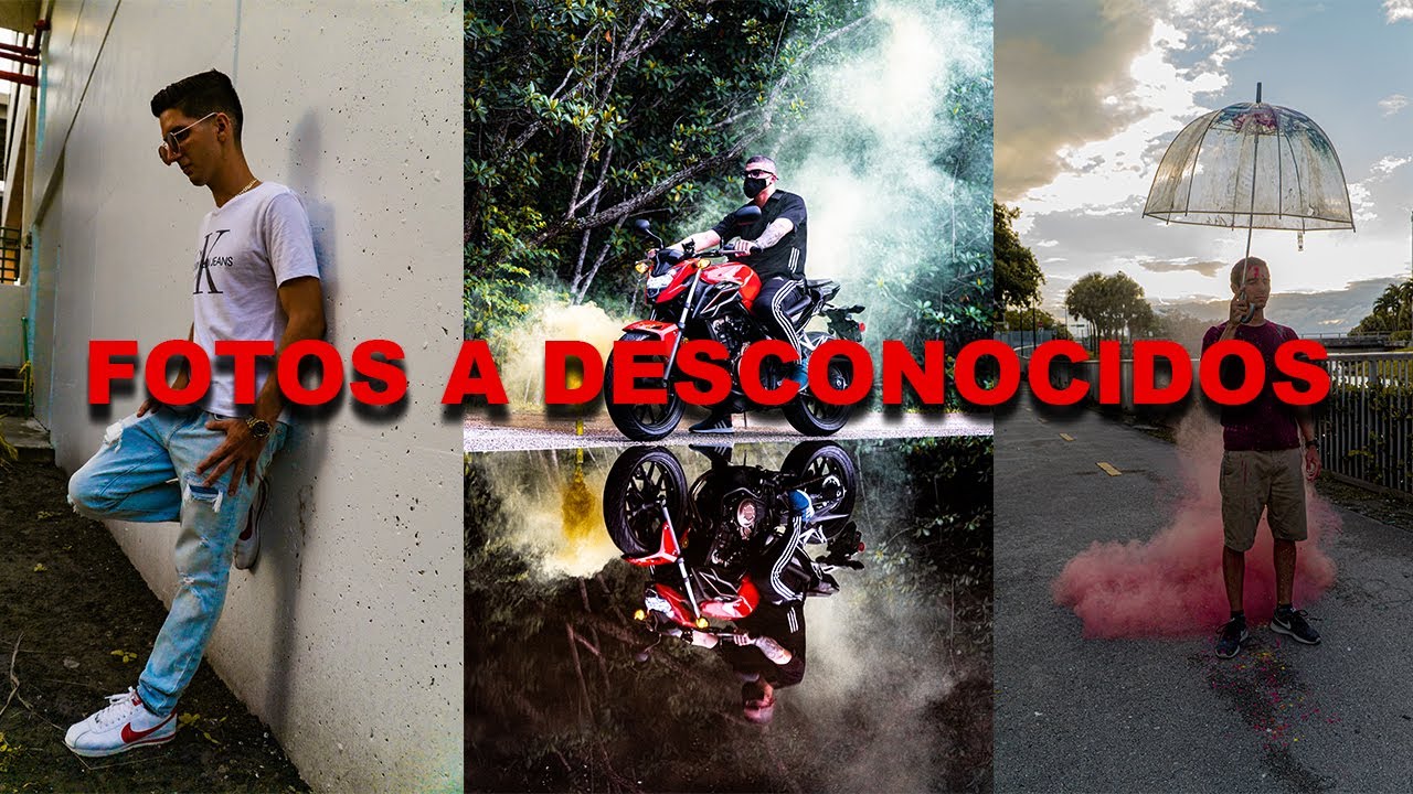 FOTOGRAFIANDO A DESCONOCIDOS #photography #photographytricks