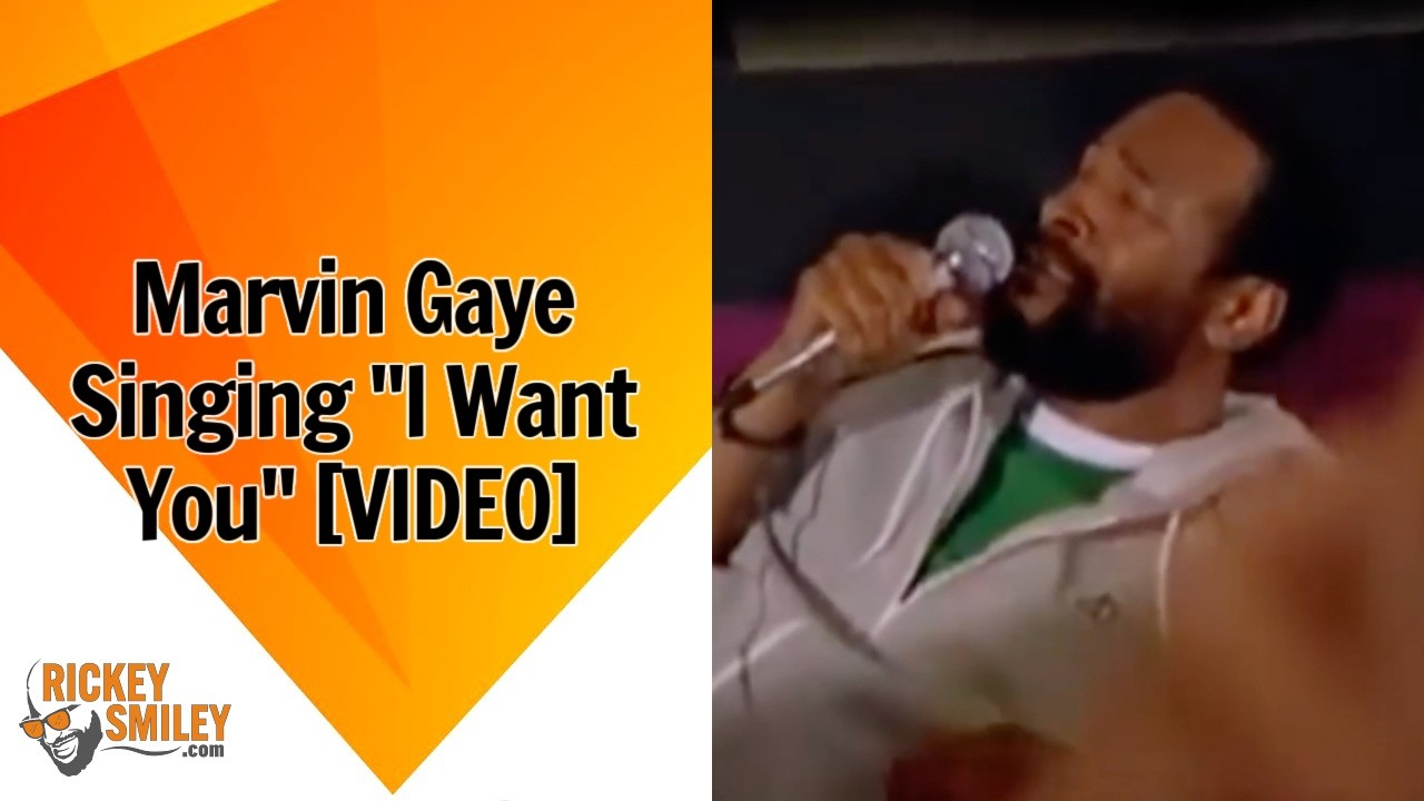 Marvin Gaye Singing 