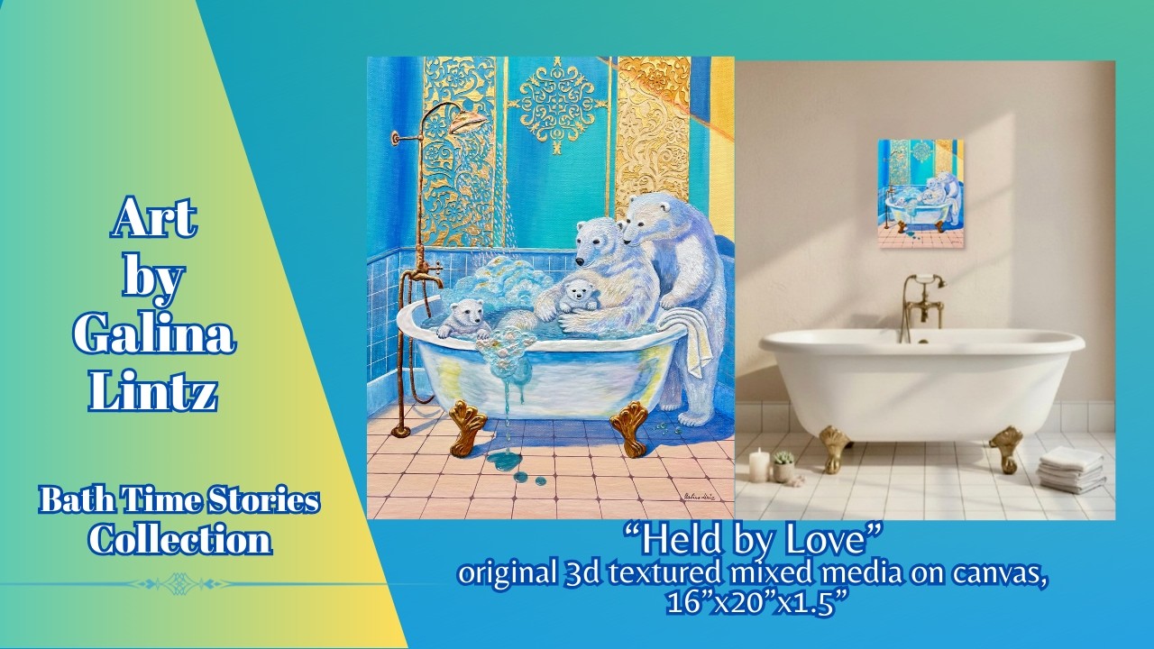 From Texture to Story: “Held by Love” | Bath Time Stories Collection