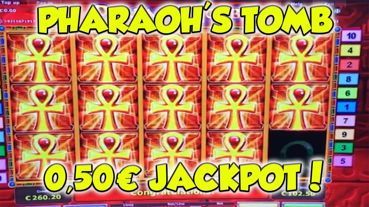 Pharaoh's Tomb MEGA JACKPOT auf 50 Cent - Novoline Online Casino HD