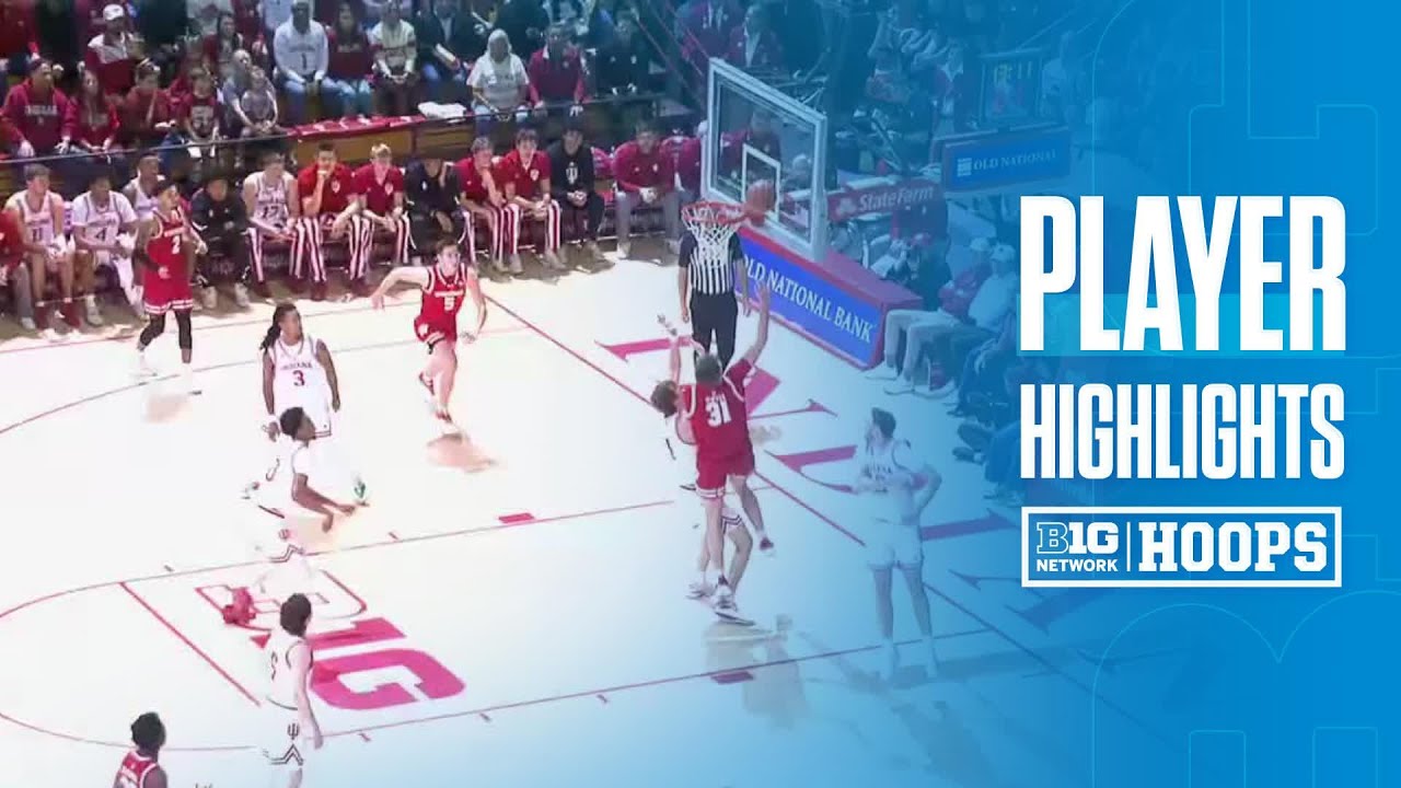 Nolan Winter 26 PTS 12 REB vs. Indiana | Wisconsin Basketball | 02/07/2026