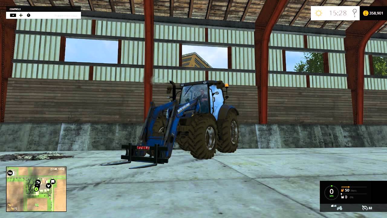 farming simulator 2015 making money and harvesting
